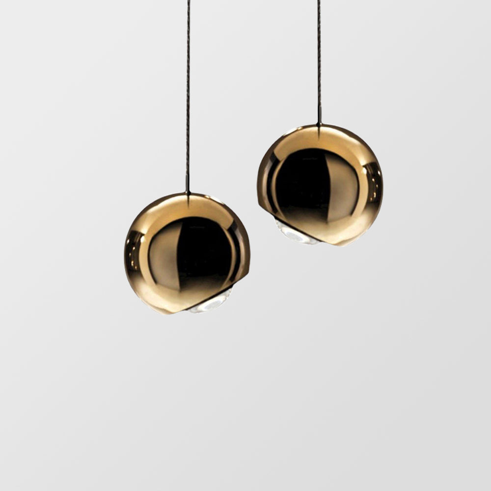 Mid-century Mirror Ball Hanging Lamp | Lighting | LED | brass/copper/metal | 40W | Premium Lighting Solution