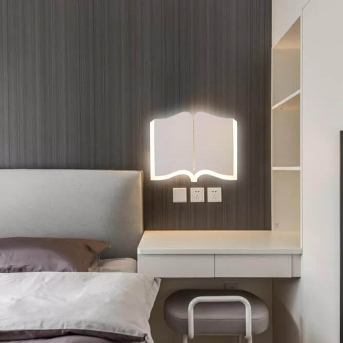 LichtHaus Book-shaped wall lamp | Wall Lamp | Led | iron | 220V - 240V | Elegant Wall Illumination