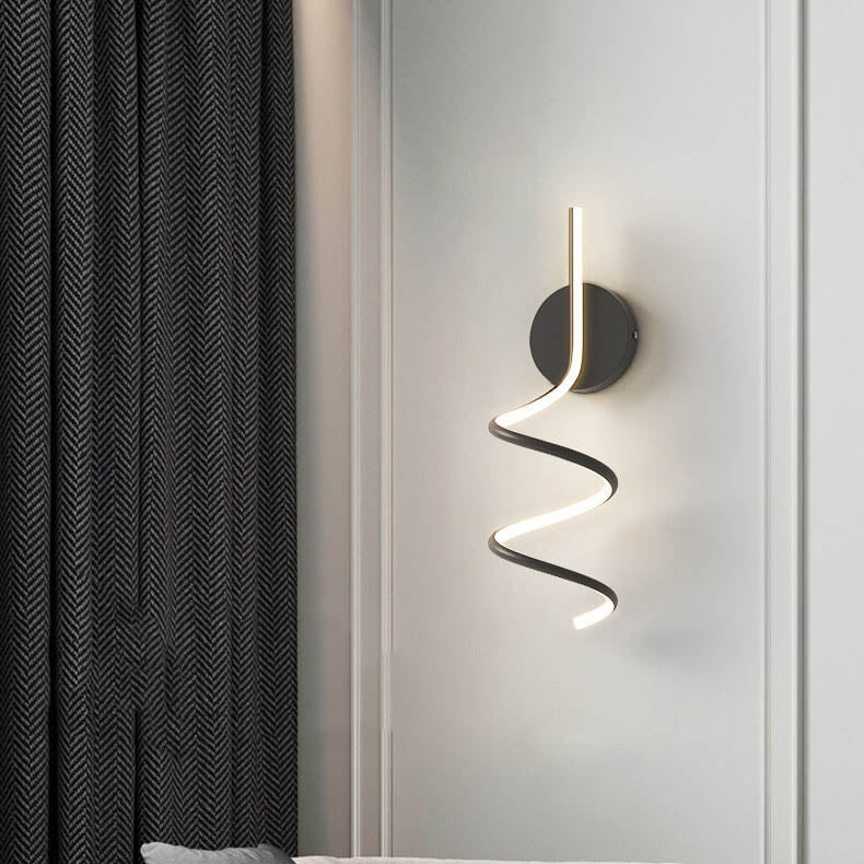 LumiArc Minimalist creative Arcs Lines | Wall Lamp | Led | aluminum | Elegant Wall Illumination
