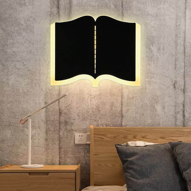 LichtHaus Book-shaped wall lamp | Wall Lamp | Led | iron | 220V - 240V | Elegant Wall Illumination