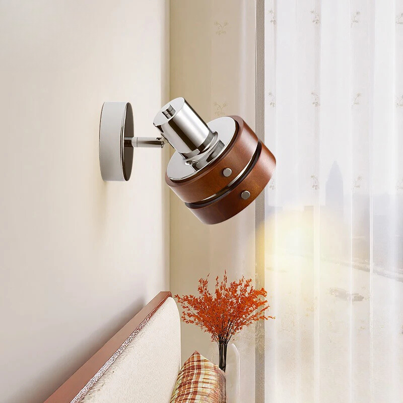 TelescopicLamp Telescopic Bedside Lamp Reading | Lighting | iron/wood | 60W | 90V - 240V | Premium Lighting Solution