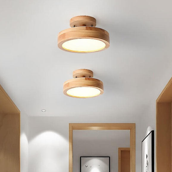 Scandinavian Style Round Semi-Recessed Ceiling | Lighting | LED | Premium Lighting Solution