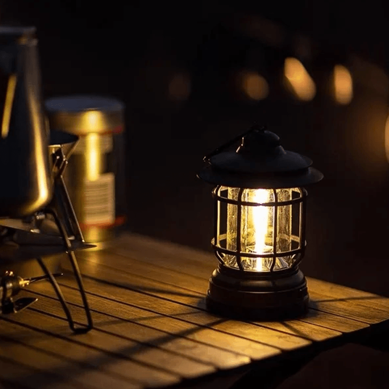 VintageGlow Portable Retro Camping Light | Lighting | Premium Lighting Solution
