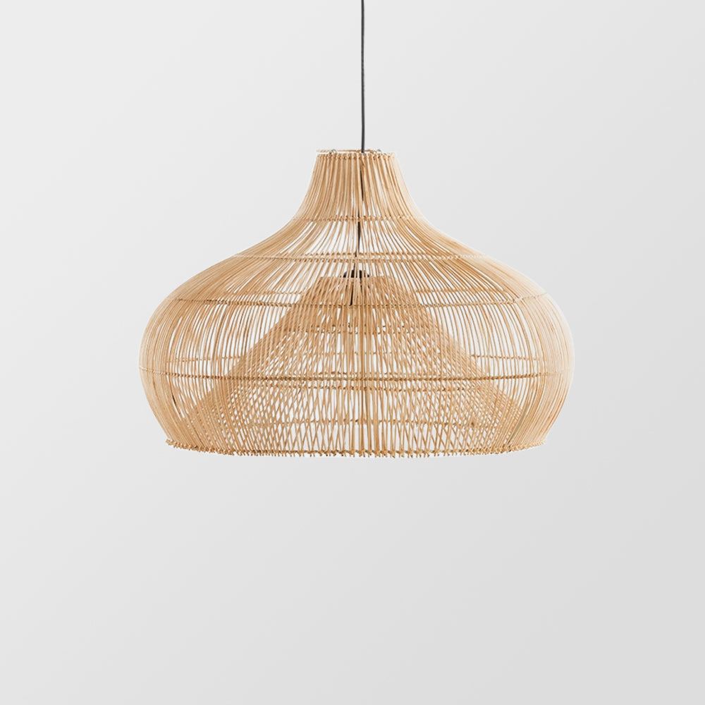 Boho Wicker Lampshades Handwoven Kitchen | Lighting | LED | 40W | 110V-120V | Premium Lighting Solution