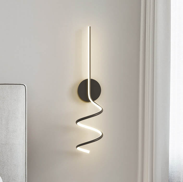 LumiArc Minimalist creative Arcs Lines | Wall Lamp | Led | aluminum | Elegant Wall Illumination