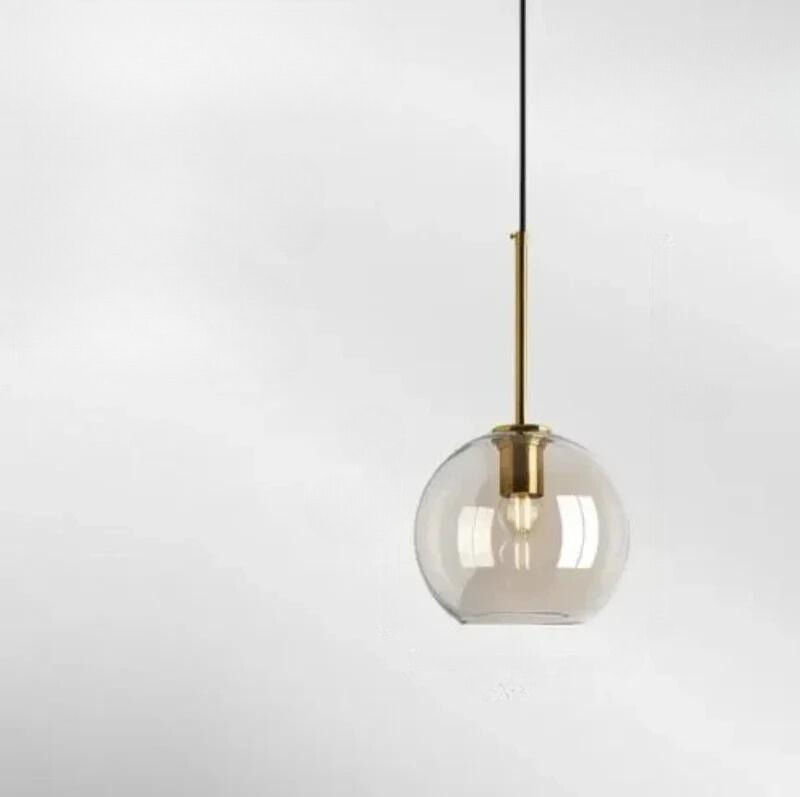 NordicGlas Modern Scandinavian Hanging Lamp | Lighting | glass/metal | 90-260V | Premium Lighting Solution