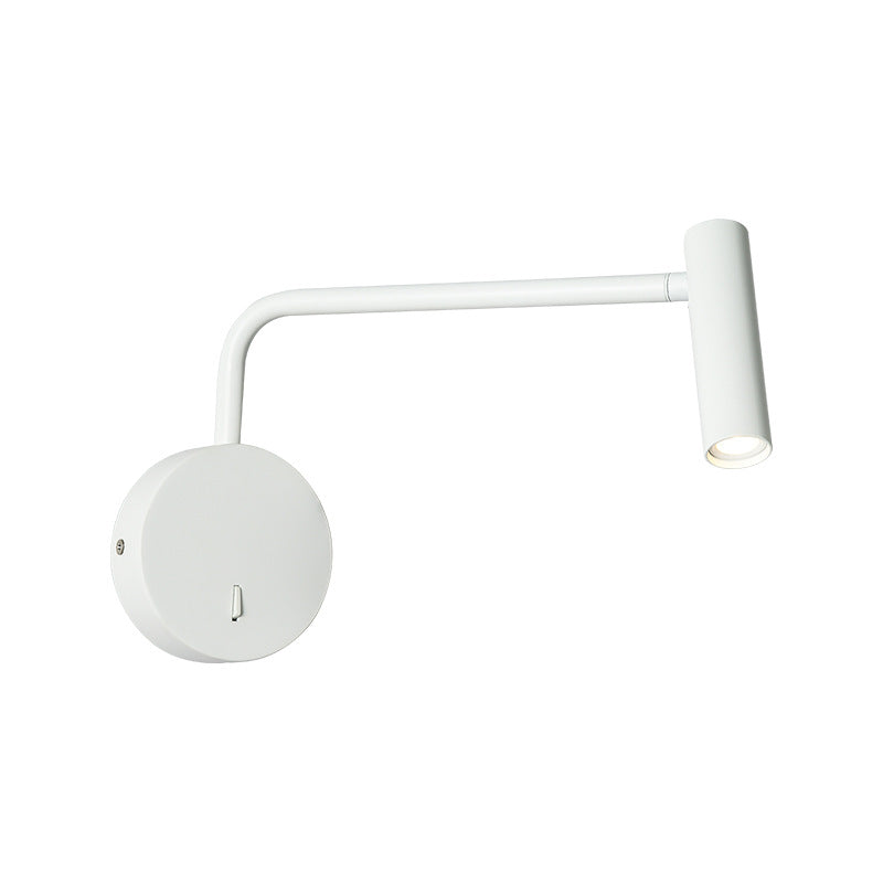 Modern Wall Lamp Black/White Living | Wall Lamp | Led | Metal/Acrylic | 110V-240V | Elegant Wall Illumination
