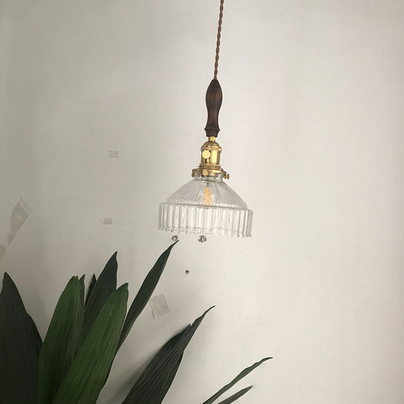 Rustic Loft Hanging Lamp 1-Light | Ceiling Light | LED | brass/glass/metal | 110V-120V | Modern Ceiling Lighting