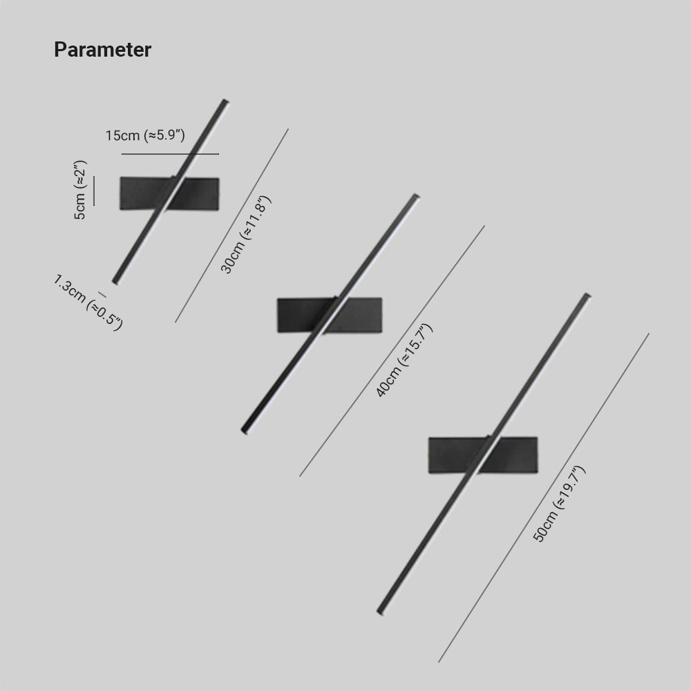 Edge Modern Rotatable Wall Lamp | Wall Lamp | Led | metal | 110V - 240V | Elegant Wall Illumination