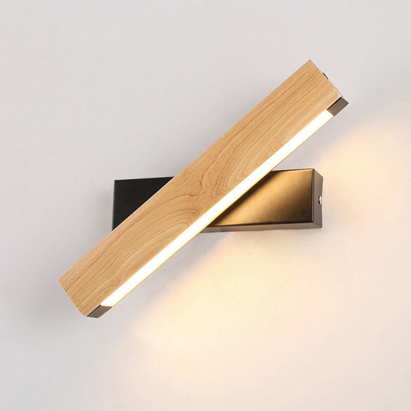 LinearLight Modern Wooden Rotatable Wall | Wall Lamp | Led | Wood | 39W | Elegant Wall Illumination