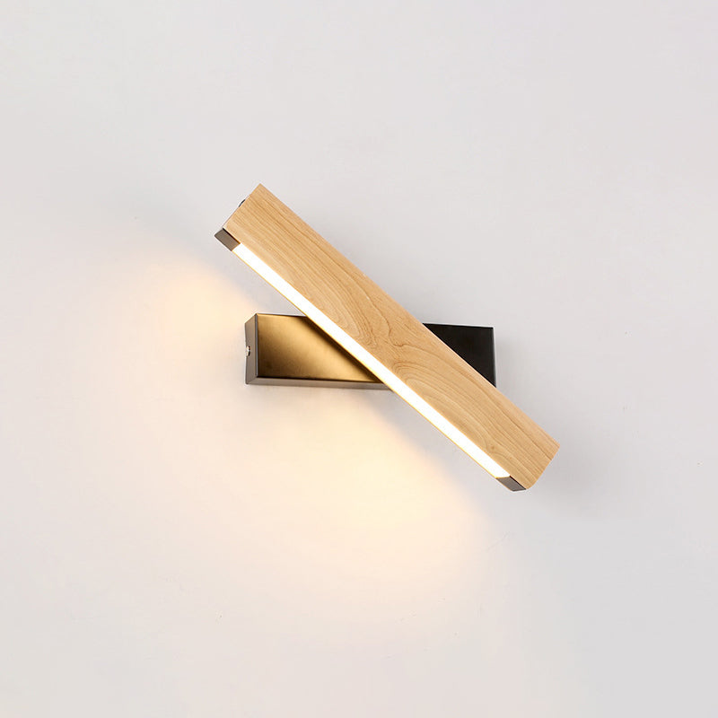 LinearLight Modern Wooden Rotatable Wall | Wall Lamp | Led | Wood | 39W | Elegant Wall Illumination