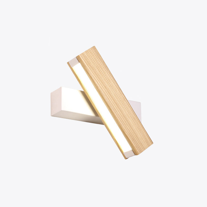 LinearLight Modern Wooden Rotatable Wall | Wall Lamp | Led | Wood | 39W | Elegant Wall Illumination