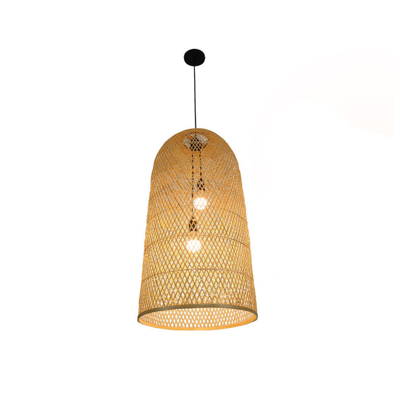 Elegant Bamboo Hanging Lamp Asian | Lighting | bamboo/rattan/wood | Premium Lighting Solution