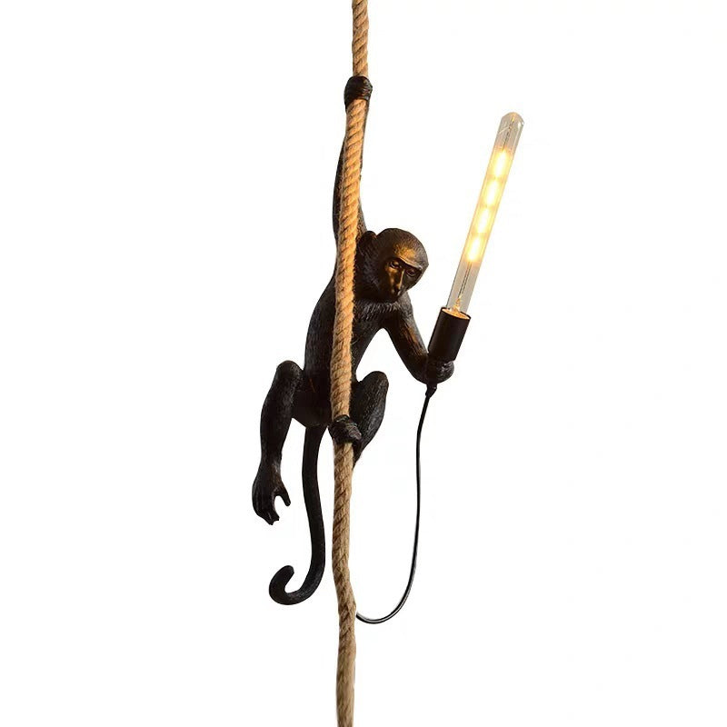 Playful Monkey Ceiling Lamp Single | Lighting | LED | 110V-120V | Premium Lighting Solution