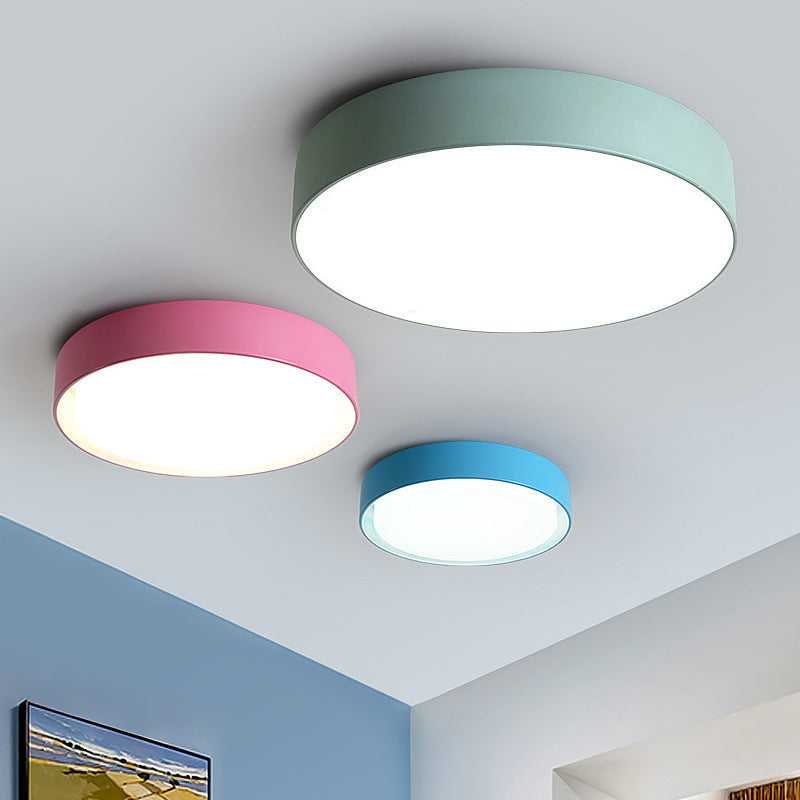 Ceiling Lamp Children Round Colorful | Lighting | LED | Warm White | 39 Watts | 110V-120V | Premium Lighting Solution