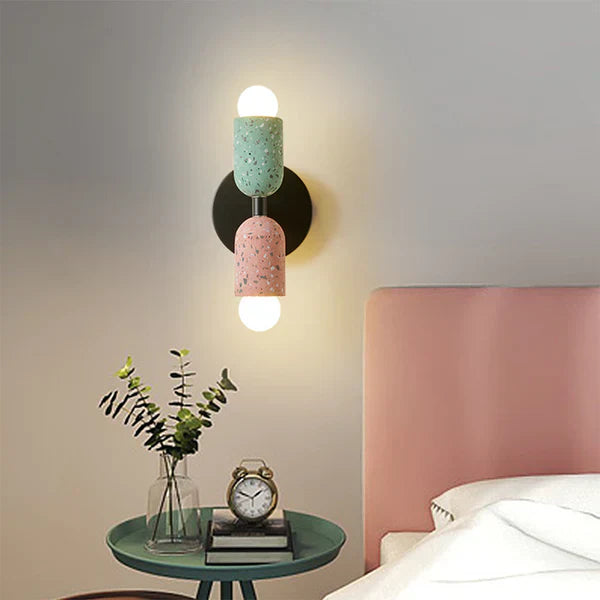 Double Head Creative Wall Lamp | Wall Lamp | glass | 110V - 120V | Elegant Wall Illumination