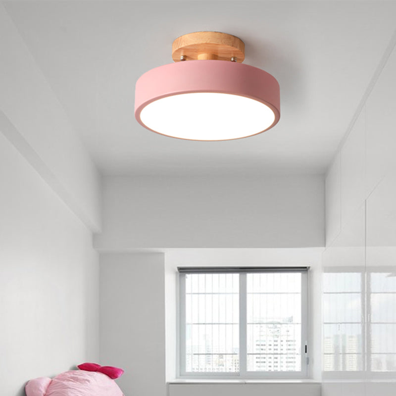 Ceiling Lamp Simple Wood Semi | Lighting | LED | acrylic/metal/wood | 39 Watts | Premium Lighting Solution