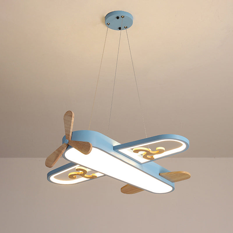 Airplane-shaped Children's Room Hanging Lamp | Ceiling Light | LED | 110V-120V | Modern Ceiling Lighting