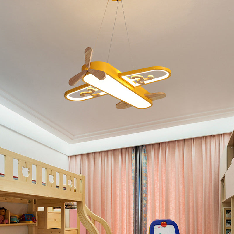 Airplane-shaped Children's Room Hanging Lamp | Ceiling Light | LED | 110V-120V | Modern Ceiling Lighting