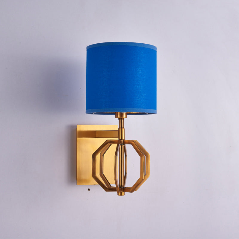 Royal Blue Wall Sconce Modern | Wall Lamp | 110V - 120V - 20V - 220V - 240V | Elegant Wall Illumination