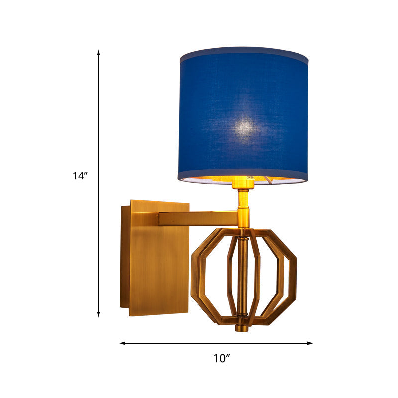 Royal Blue Wall Sconce Modern | Wall Lamp | 110V - 120V - 20V - 220V - 240V | Elegant Wall Illumination