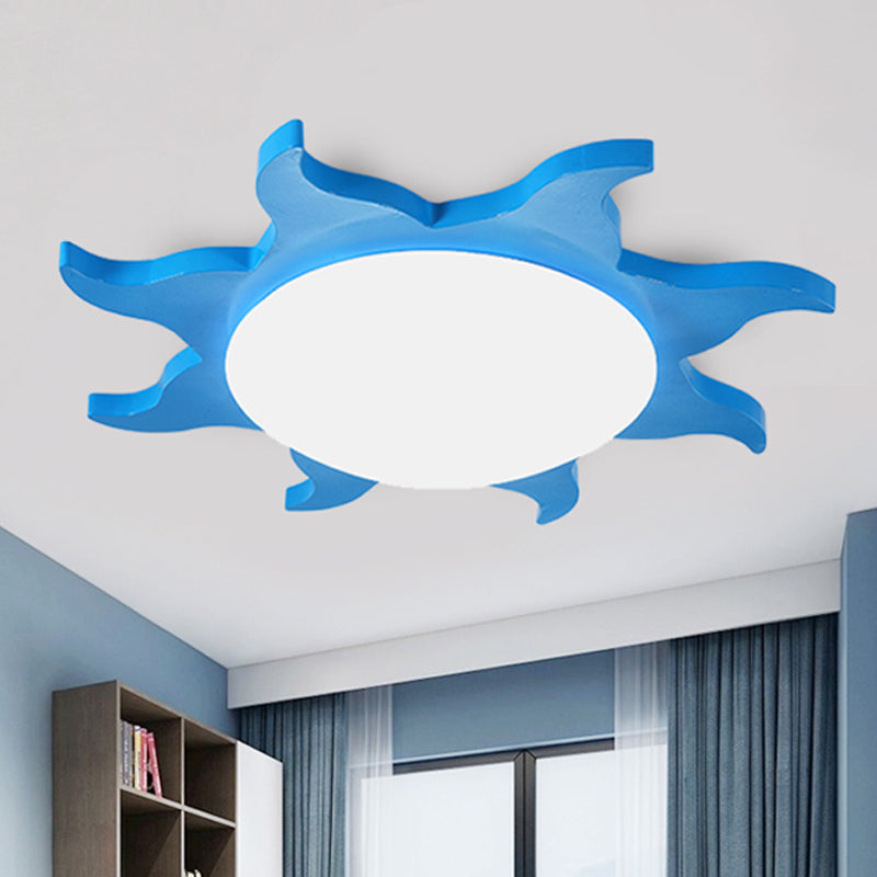 Shaped Coil Ceiling Light Cartoon | Ceiling Light | LED | acrylic/wood | 39W | Modern Ceiling Lighting