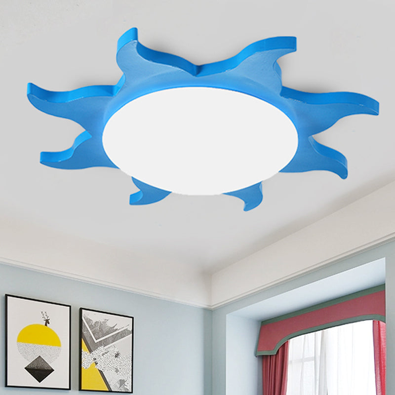 Shaped Coil Ceiling Light Cartoon | Ceiling Light | LED | acrylic/wood | 39W | Modern Ceiling Lighting