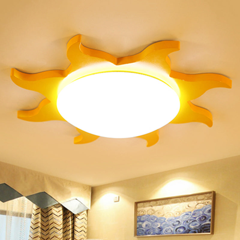Shaped Coil Ceiling Light Cartoon | Ceiling Light | LED | acrylic/wood | 39W | Modern Ceiling Lighting
