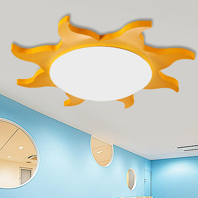 Shaped Coil Ceiling Light Cartoon | Ceiling Light | LED | acrylic/wood | 39W | Modern Ceiling Lighting