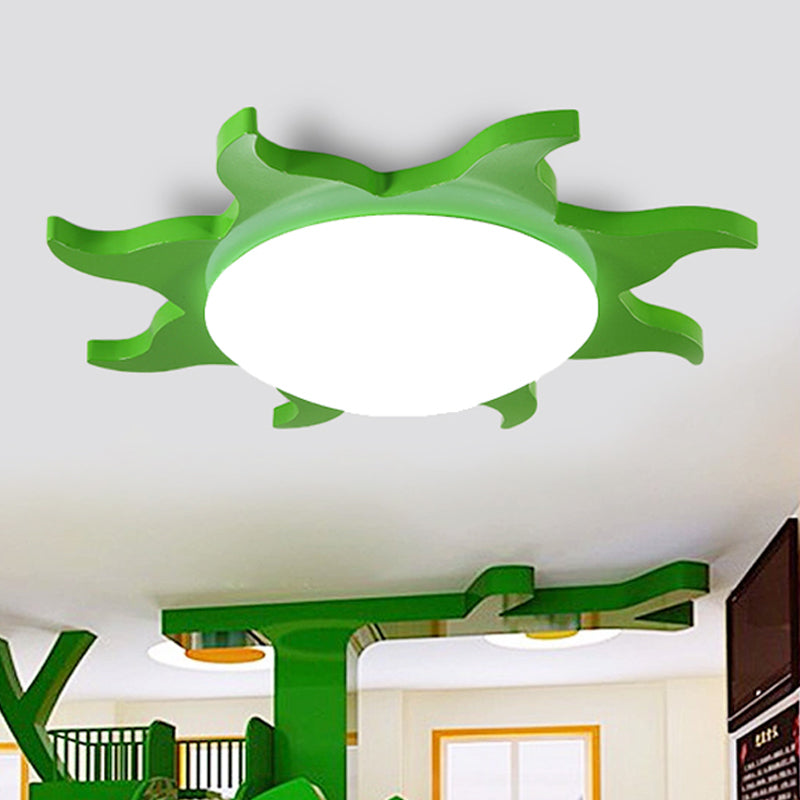 Shaped Coil Ceiling Light Cartoon | Ceiling Light | LED | acrylic/wood | 39W | Modern Ceiling Lighting