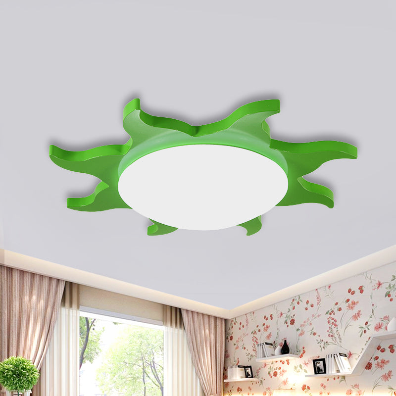 Shaped Coil Ceiling Light Cartoon | Ceiling Light | LED | acrylic/wood | 39W | Modern Ceiling Lighting