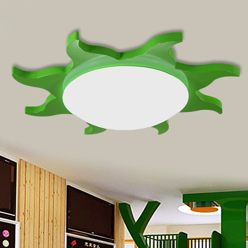 Shaped Coil Ceiling Light Cartoon | Ceiling Light | LED | acrylic/wood | 39W | Modern Ceiling Lighting