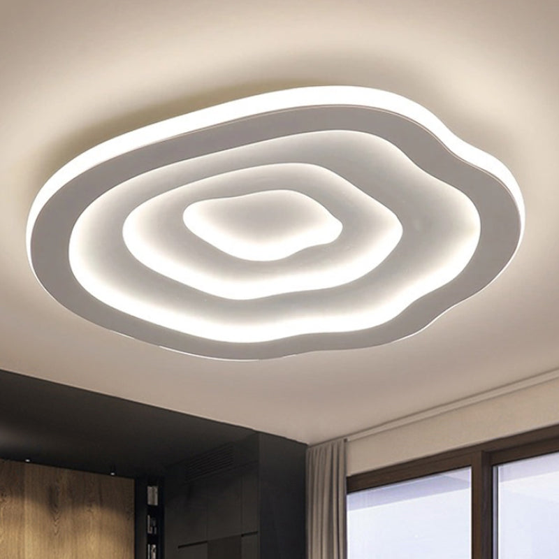 Wavy Acrylic Ceiling Lamp, White | Lighting | LED | acrylic | Premium Lighting Solution