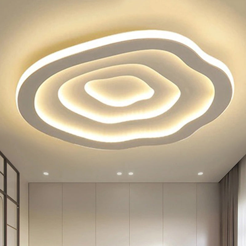 Wavy Acrylic Ceiling Lamp, White | Lighting | LED | acrylic | Premium Lighting Solution
