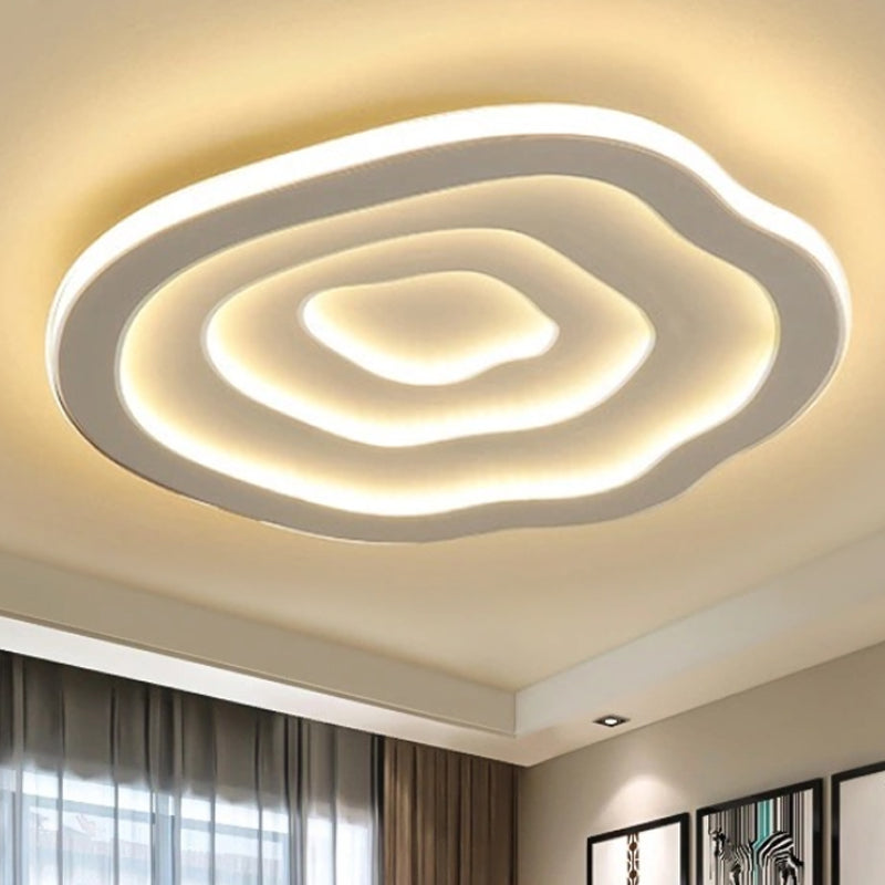 Wavy Acrylic Ceiling Lamp, White | Lighting | LED | acrylic | Premium Lighting Solution
