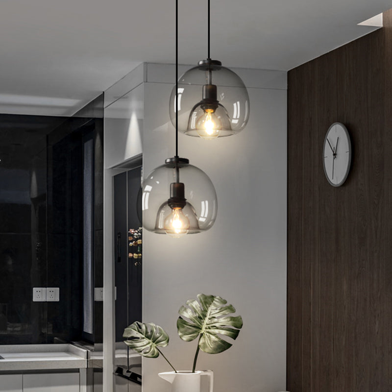 Orion Minimalist Black Hand Blown | Lighting | LED | glass | Premium Lighting Solution