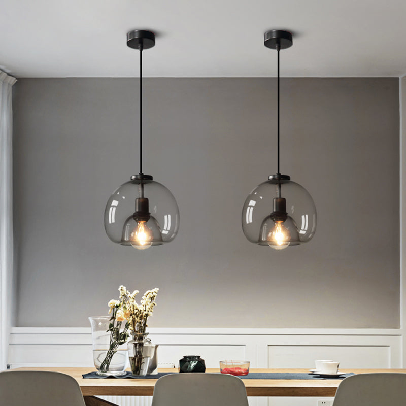 Orion Minimalist Black Hand Blown | Lighting | LED | glass | Premium Lighting Solution