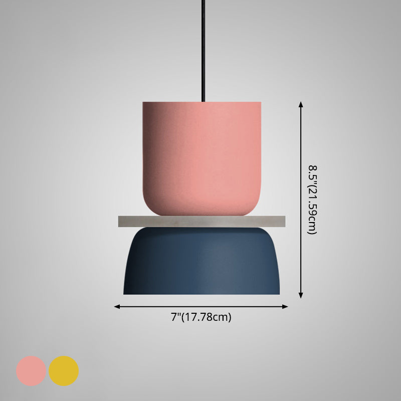 Colorful Modern Hanging Lamp Macaron | Lighting | LED | metal | 110V-120V | Premium Lighting Solution