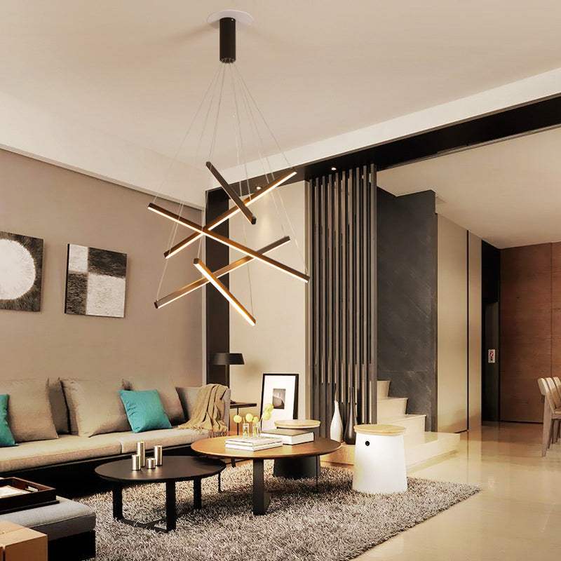 Black Hanging Lamp Style Minimalist | Lighting | LED | metal | 110V-120V | Premium Lighting Solution