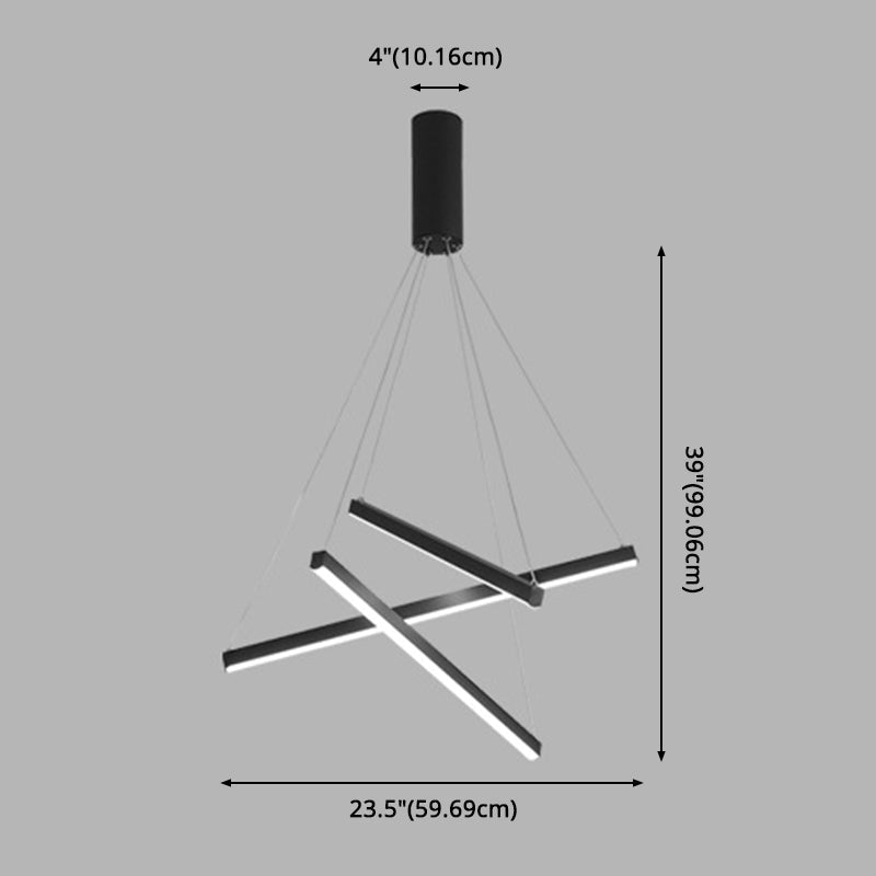 Black Hanging Lamp Style Minimalist | Lighting | LED | metal | 110V-120V | Premium Lighting Solution