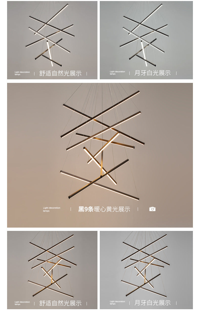 Black Hanging Lamp Style Minimalist | Lighting | LED | metal | 110V-120V | Premium Lighting Solution