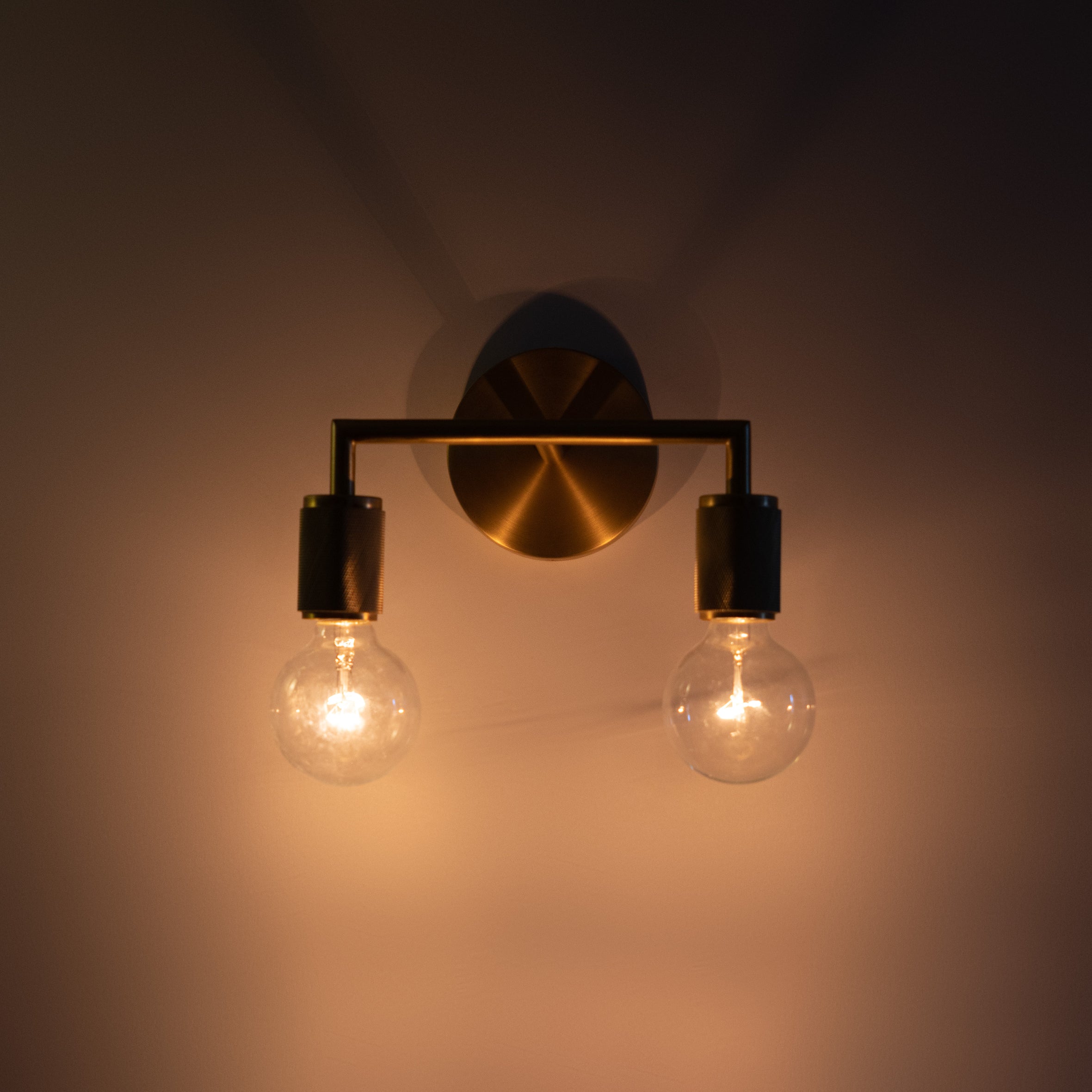 Dual Dazzle Wall Sconce | Wall Lamp | aluminum/copper/iron/metal | 100V - 240V | Elegant Wall Illumination