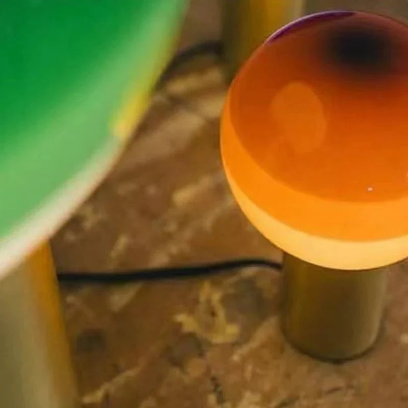 GlowSphere™ Portable Table Lamp Modern | Table Lamp | Warm White | glass/metal | Sleek Table Accent