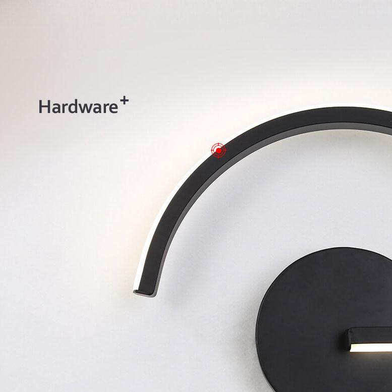 Modern minimalist Curves Line wall | Wall Lamp | Led | aluminum | 110V - 120V - 220V - 240V | Elegant Wall Illumination