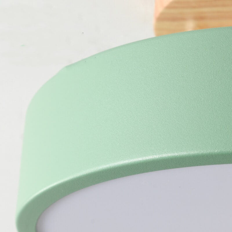 Scandinavian Style Round Semi-Recessed Ceiling | Lighting | LED | Premium Lighting Solution