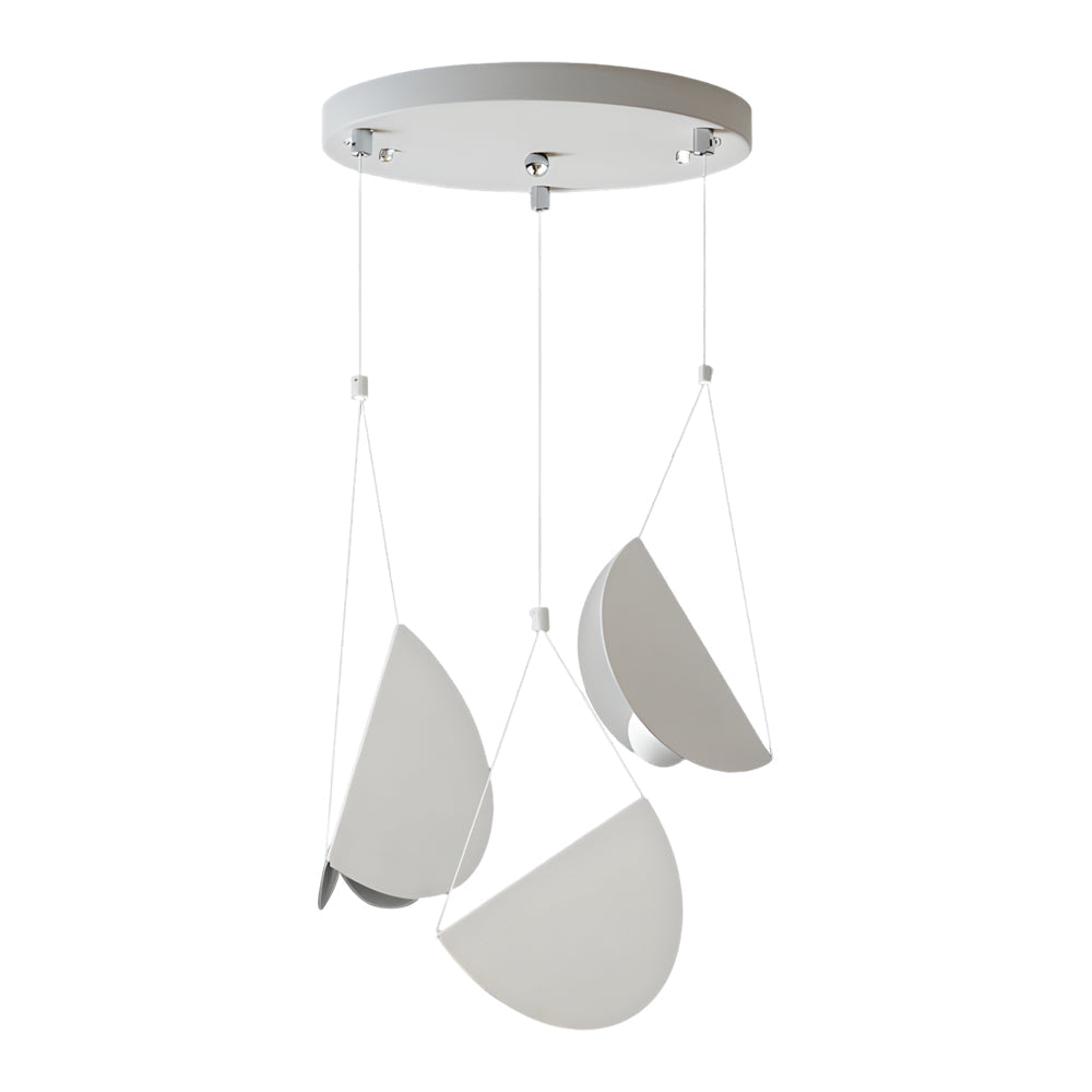 1/3/6-Light Minimalist Line White Glider | Lighting | LED | glass/iron/metal | 110V | Premium Lighting Solution