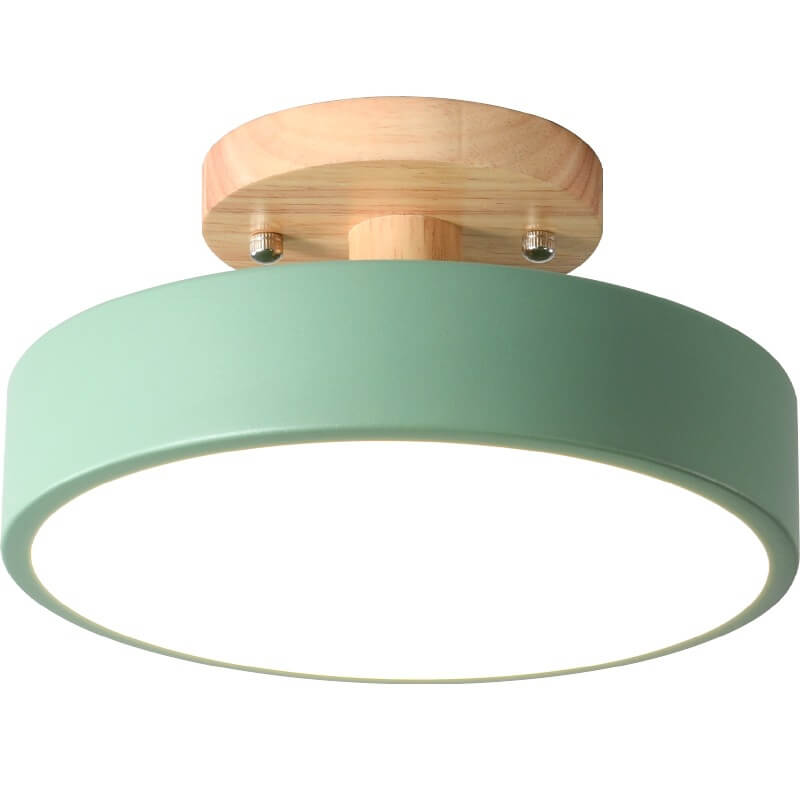 Scandinavian Style Round Semi-Recessed Ceiling | Lighting | LED | Premium Lighting Solution