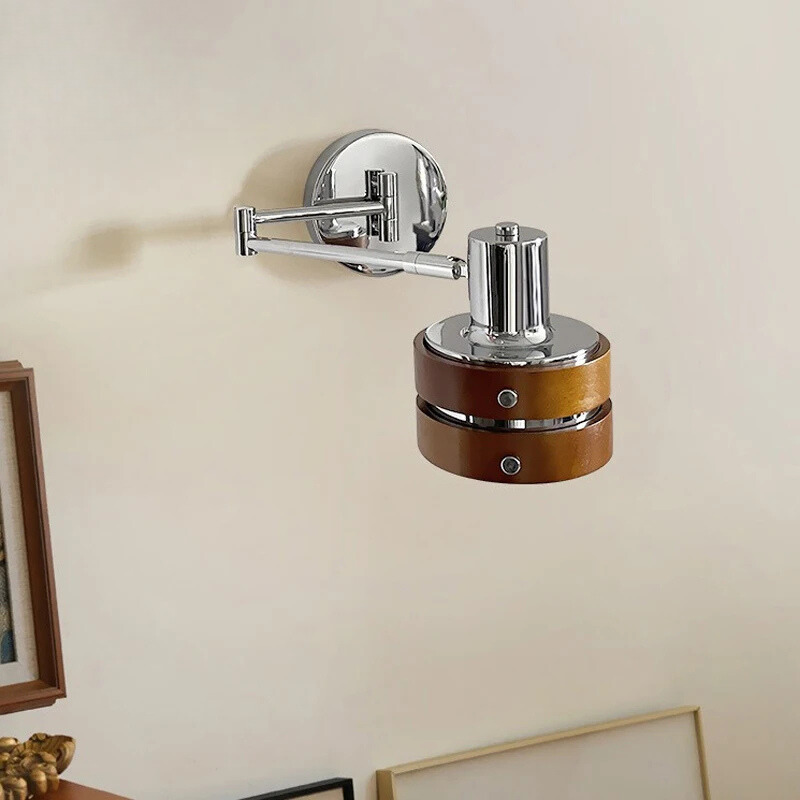 TelescopicLamp Telescopic Bedside Lamp Reading | Lighting | iron/wood | 60W | 90V - 240V | Premium Lighting Solution