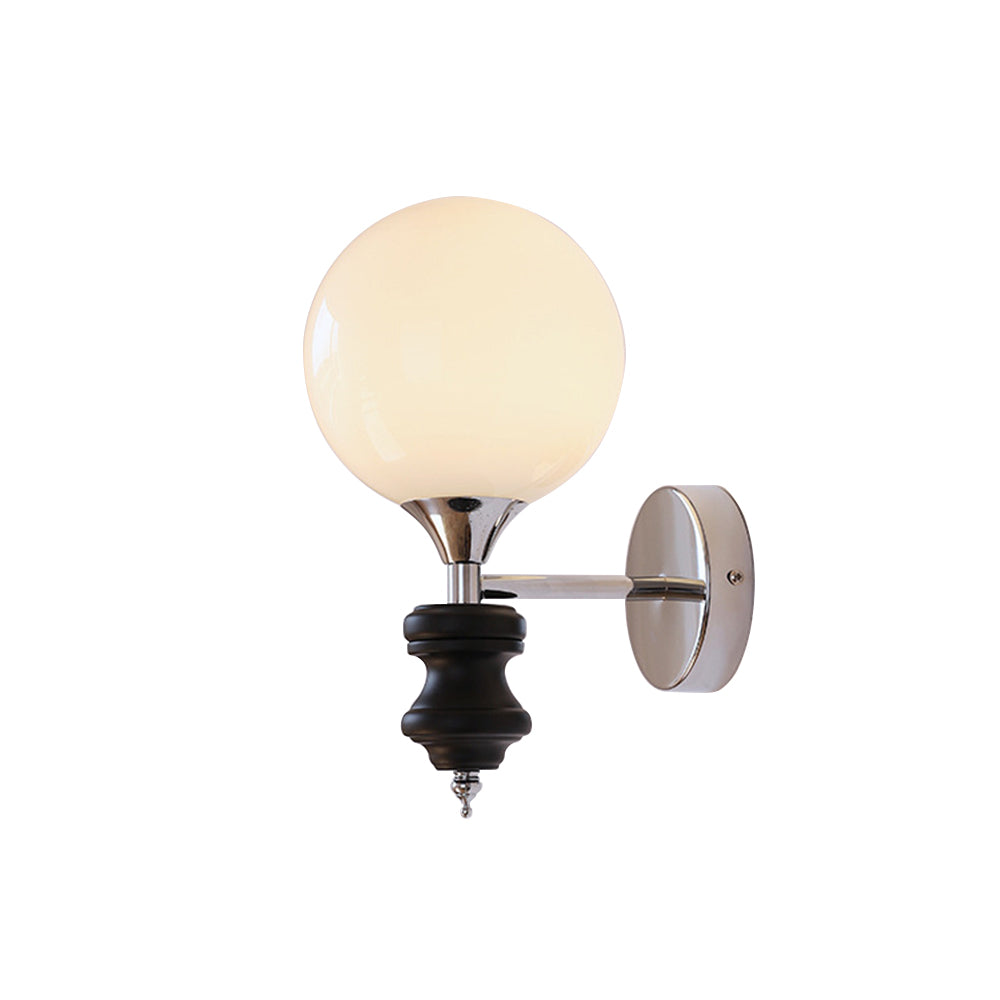 French Medieval Vintage Bauhaus Wall | Wall Lamp | glass | 110V - 120V | Elegant Wall Illumination