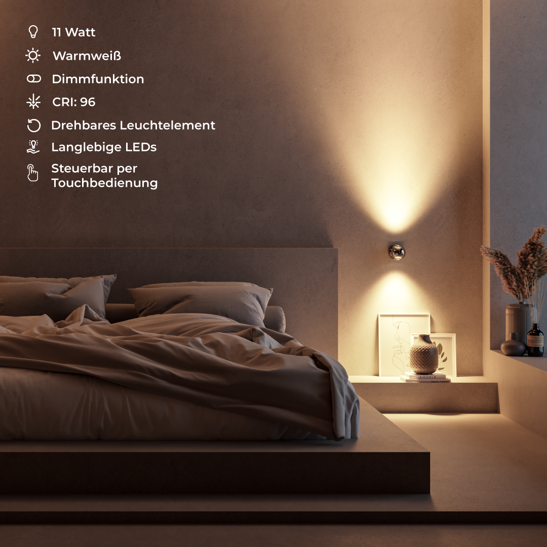 PONTOS Wall lamp | Wall Lamp | LED | Elegant Wall Illumination